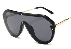 Men's Pilot 'Imogen' Metal Sunglasses