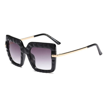 Women's Square 'Moon Casidy' Plastic Sunglasses