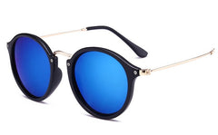 Men's Vintage Round 'Maleko ' Metal Sunglasses