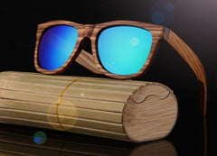 Men's Polarized 'Kabirama ' Wooden Bamboo Sunglasses