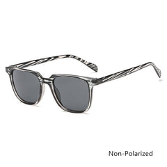 Men's Square 'Joni' Plastic Sunglasses