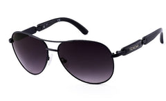 Women's Polarized Pilot 'Pink Panther' Metal Sunglasses