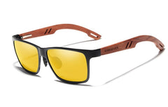 Men's Square 'Mison Luxor' Metal Sunglasses