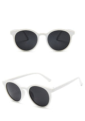 Women's Oversized 'Tan' Round Sunglasses