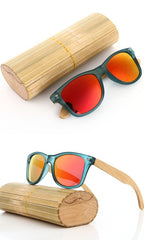 Men's Polarized 'Ludwig Sun' Wooden Sunglasses