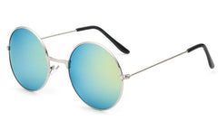 Men's Classic Round 'Circles' Metal Sunglasses