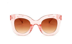 Women's Retro Cat Eye 'Funky Shades' Plastic Sunglasses