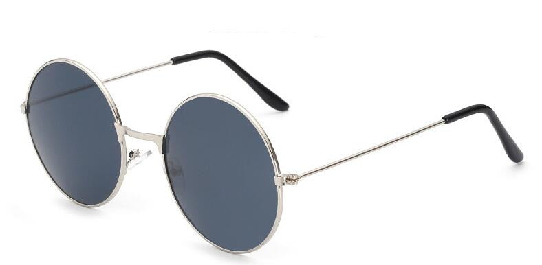 Men's Classic Round 'Circles' Metal Sunglasses