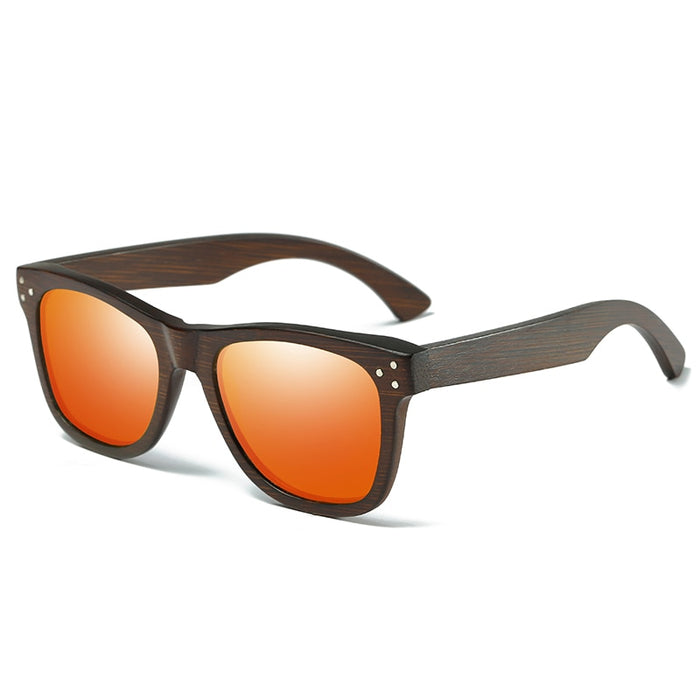 Men's Goggle 'Reny' Wood Sunglasses