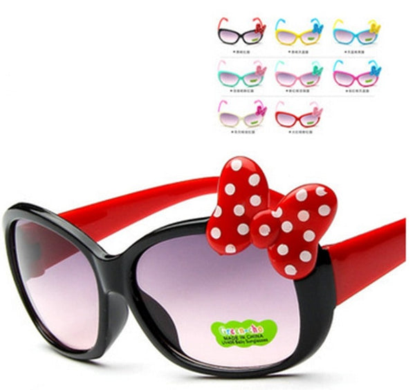 Kid's Girls Butterfly 'Aponi Eye' Plastic Sunglasses