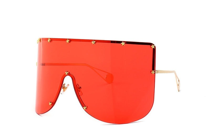 Women's Oversized ' Shield Sunglasses