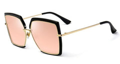 Women's Square 'Passion Collective' Metal Sunglasses