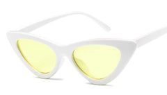 Women's Vintage Cat Eye 'Sand Desert' Plastic Sunglasses