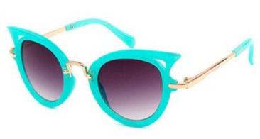 Kid's Girls Cat Eye 'Sioban Eye Wear' Plastic Sunglasses