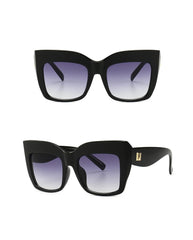 Women's Luxury Oversized 'The Star' vintage Cat Eye Sunglasses