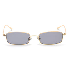 Men's Rectangle 'Vincent' Alloy Sunglasses