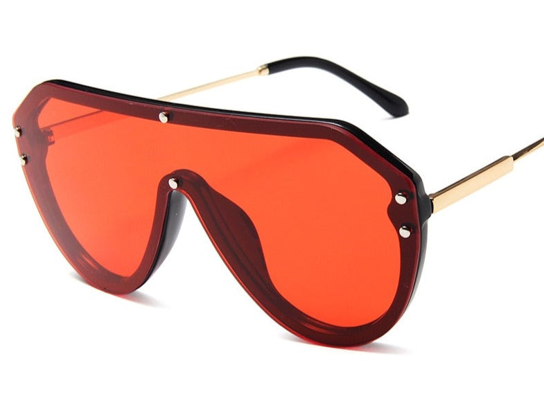 Men's Pilot 'Imogen' Metal Sunglasses