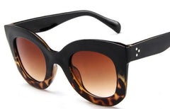 Women's Cat Eye ' Brown Cyrus' Plastic Sunglasses