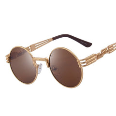 Women's Round 'Funky' Steampunk Sunglasses