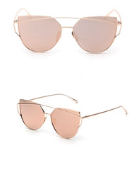 Women's Cat Eye 'The Glam' Metal Sunglasses