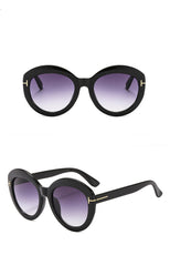 Women's Retro Round 'Galaxy' Plastic Sunglasses