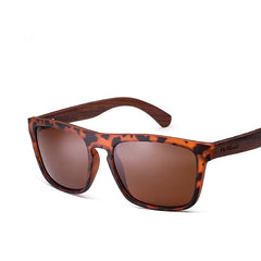 women's Natural Bamboo 'Sukhee' Anti Reflective Sunglasses