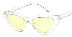 Women's Vintage Cat Eye 'Sand Desert' Plastic Sunglasses