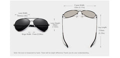 Men's Aviator 'Sprint' Polarized Sunglasses