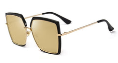 Women's Square 'Passion Collective' Metal Sunglasses