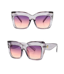 Women's Luxury Oversized 'The Star' vintage Cat Eye Sunglasses