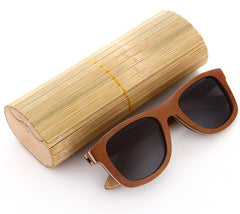 Men's Polarized 'Ludwig Sun' Wooden Sunglasses