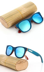 Men's Polarized 'Ludwig Sun' Wooden Sunglasses