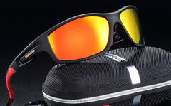 Men's Polarized 'Don' Plastic Sports Sunglasses