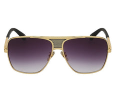 Men's Oversized Aviator 'Boss M' Metal Sunglasses