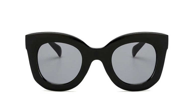 Women's Retro Cat Eye 'Funky Shades' Plastic Sunglasses