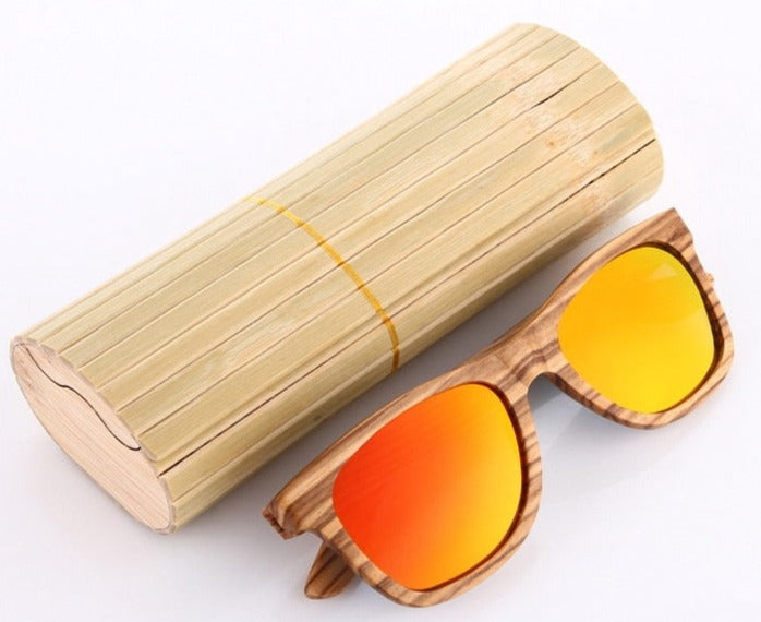 Men's Polarized 'Kabirama ' Wooden Bamboo Sunglasses