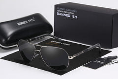 Men's Anti Glare 'Drift' Aluminum Sunglasses