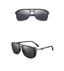 Men's Anti Reflective 'Sunstop' Square Sunglasses