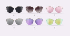 Women's Oversized 'Fiesty' Cat Eye Sunglasses