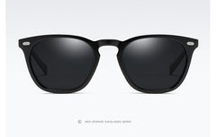 Unisex Square Polarized 'The lookout shades' Metal Sunglasses