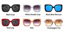 Women's Square 'Sally' Plastic Sunglasses