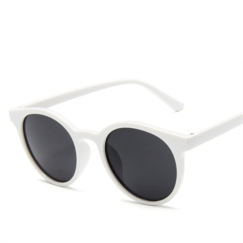 Women's Round 'Summer Bleach' Plastic Sunglasses