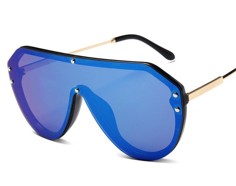 Men's Pilot 'Imogen' Metal Sunglasses