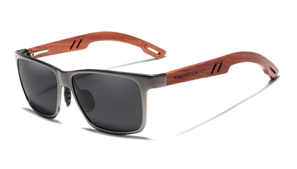 Men's Square 'Mison Luxor' Metal Sunglasses