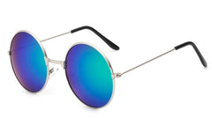 Men's Classic Round 'Circles' Metal Sunglasses