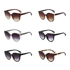 Women's Retro Cat Eye 'Hip Shades' Gradient Sunglasses