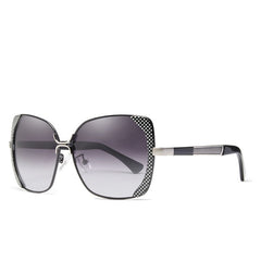 Women's Luxury Square 'Giant' Metal Sunglasses