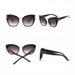 Women's Rimless 'Eyes On Me' Square Sunglasses