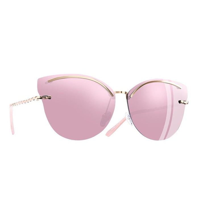 Women's Oversized 'Fiesty' Cat Eye Sunglasses