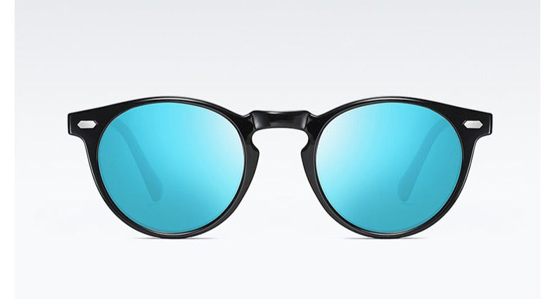 Women's Polarized Round 'Purest' Plastic Sunglasses